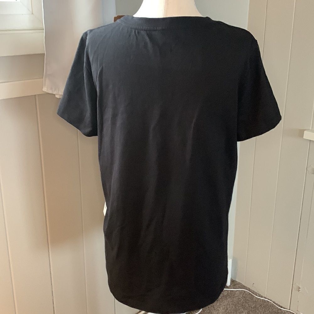 Rae Dunn black Pride tee shirt sz med - Picture 5 of 9
